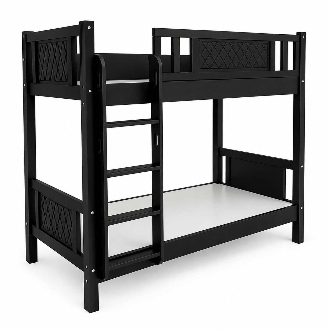 Single size Wooden Bunk Bed with Mattress