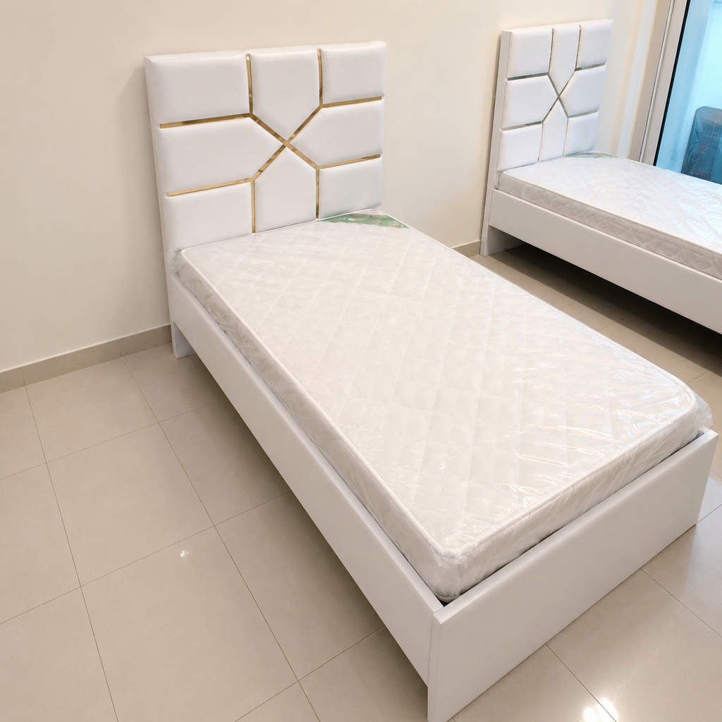 Single Bed with Mattress