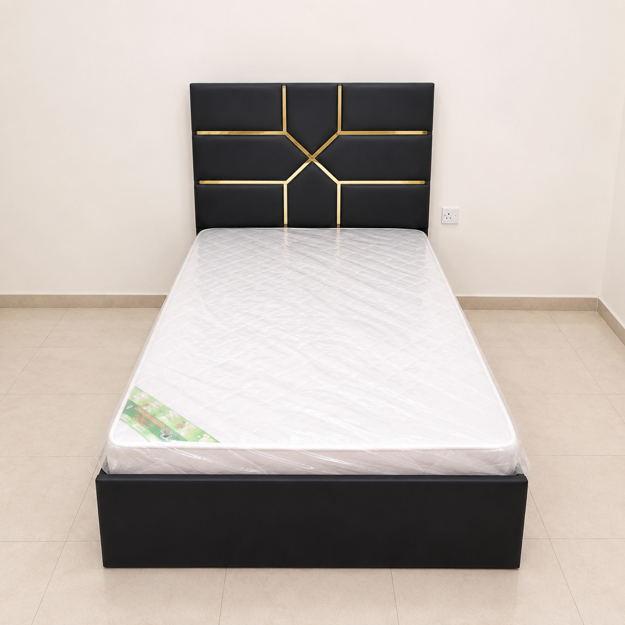 Double Bed with Mattress