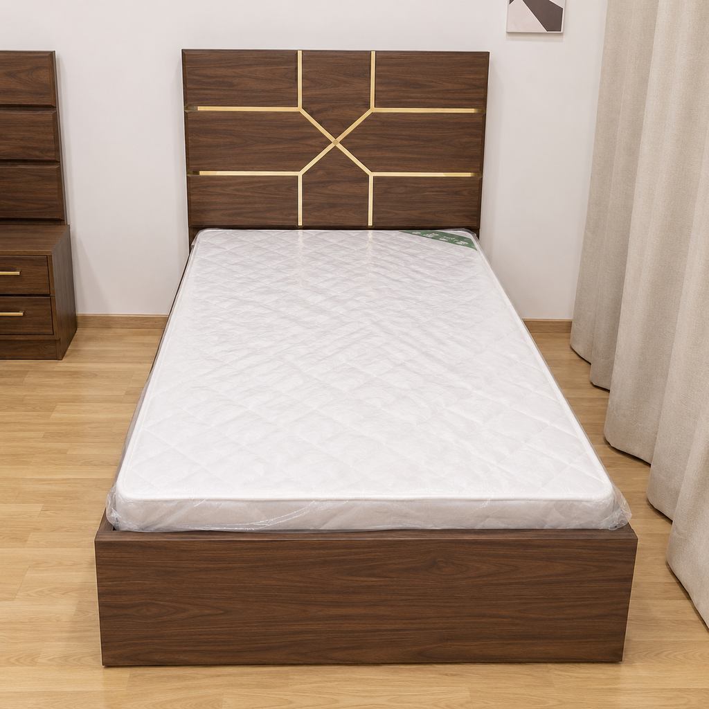 Double Bed with Mattress