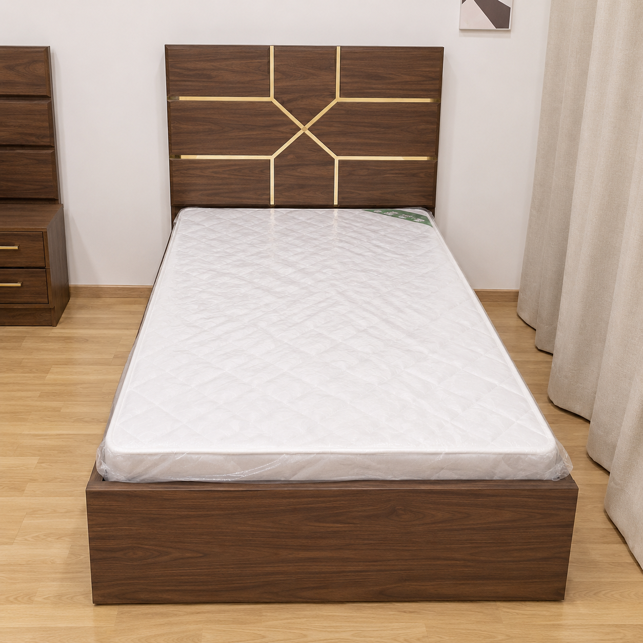 Double Bed with Mattress