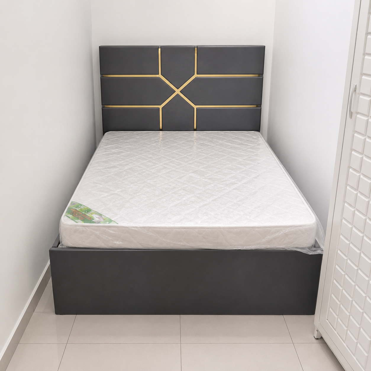 Double Bed with Mattress