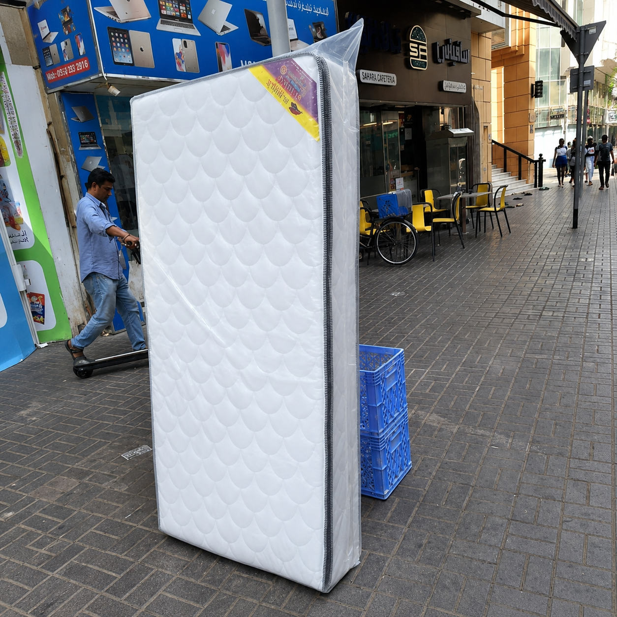 Single Size Medical Pillow Top Mattress