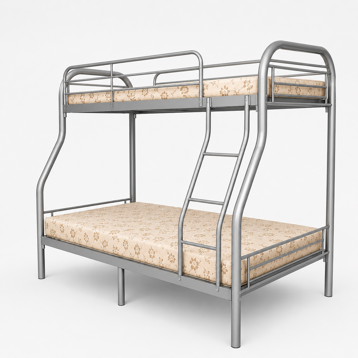 Double Metal Bunk Bed with Mattress