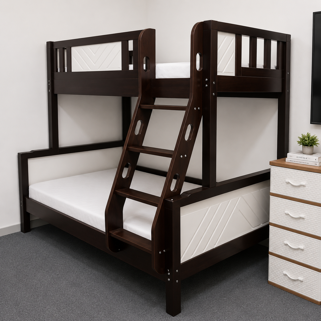 Double size Wooden Bunk Bed