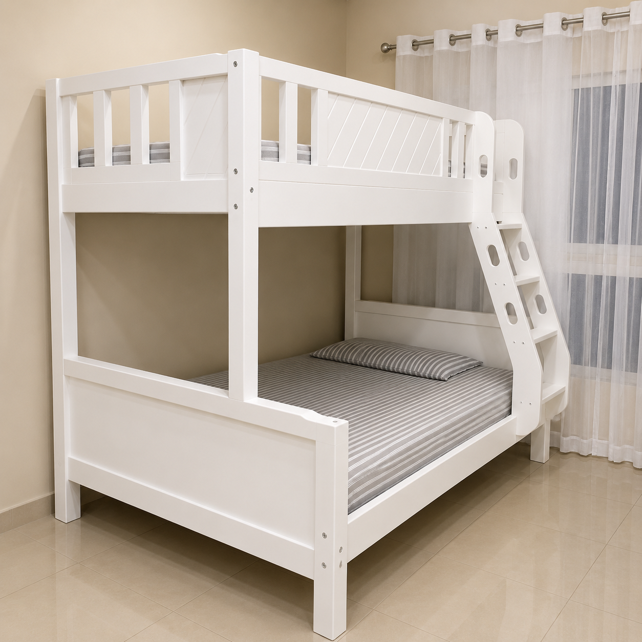 Double size Wooden Bunk Bed