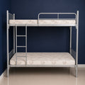 Single Metal Bunk Bed with Mattress
