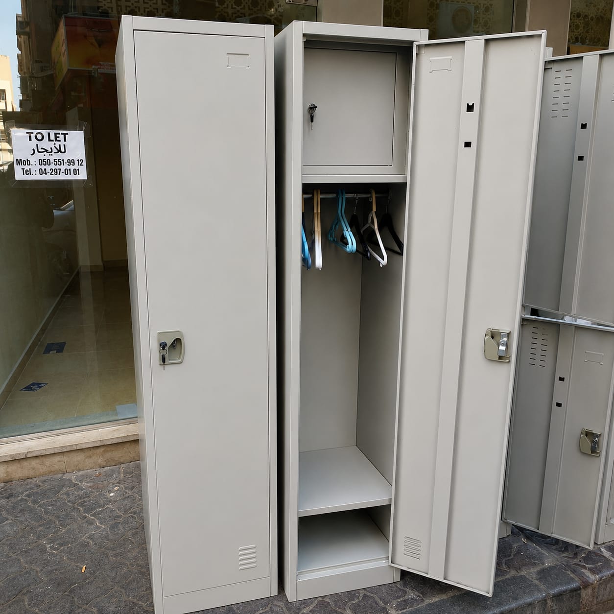 Single Door Steel Cabinet