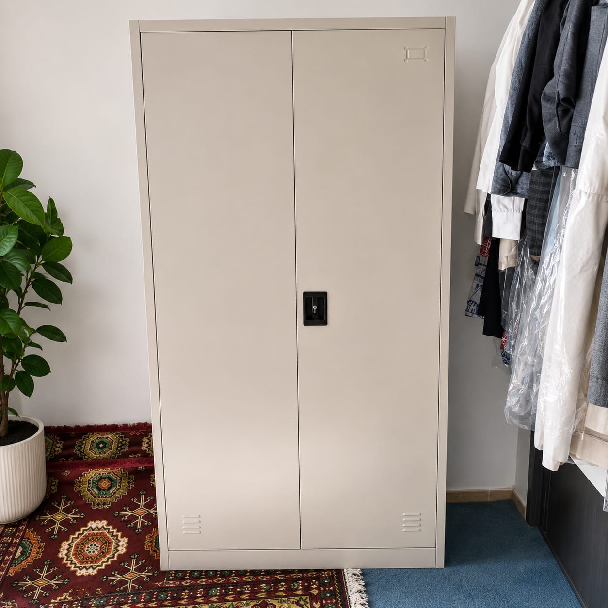 Two Door Metal Cabinet for Office