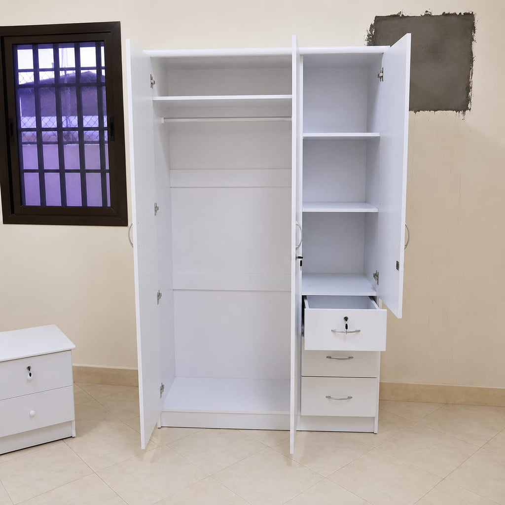 Three Door Wooden Cabinets