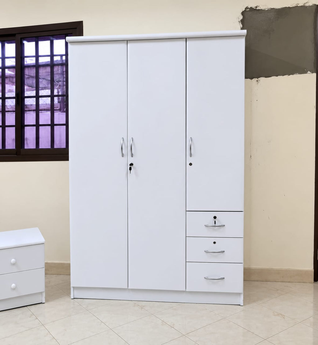 Three Door Wooden Cabinets
