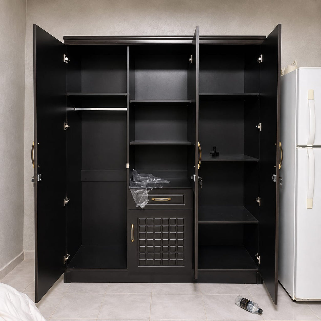 Three Door Wooden Cabinet