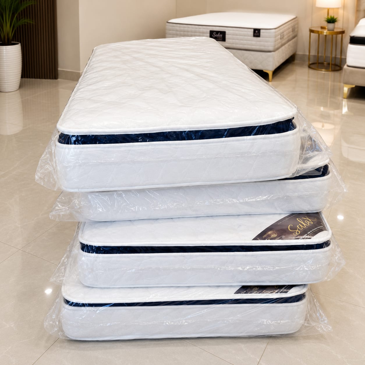 Single Size Spring Pillow Top Mattress