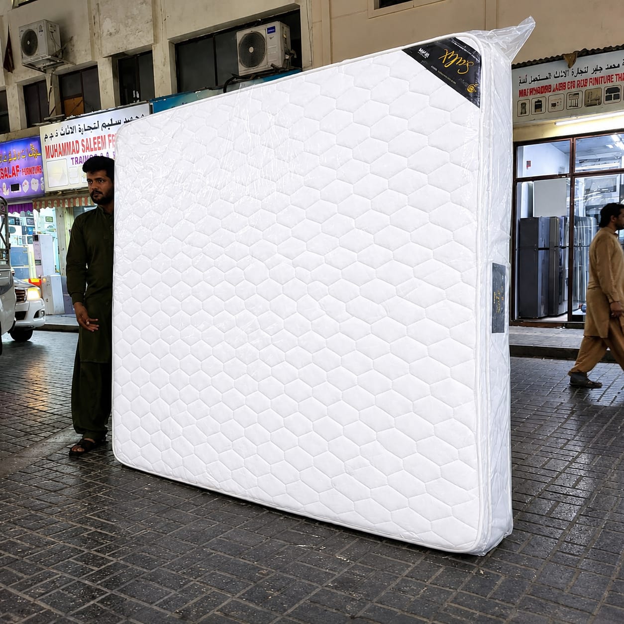 King Size Spring Pillow Top Mattress