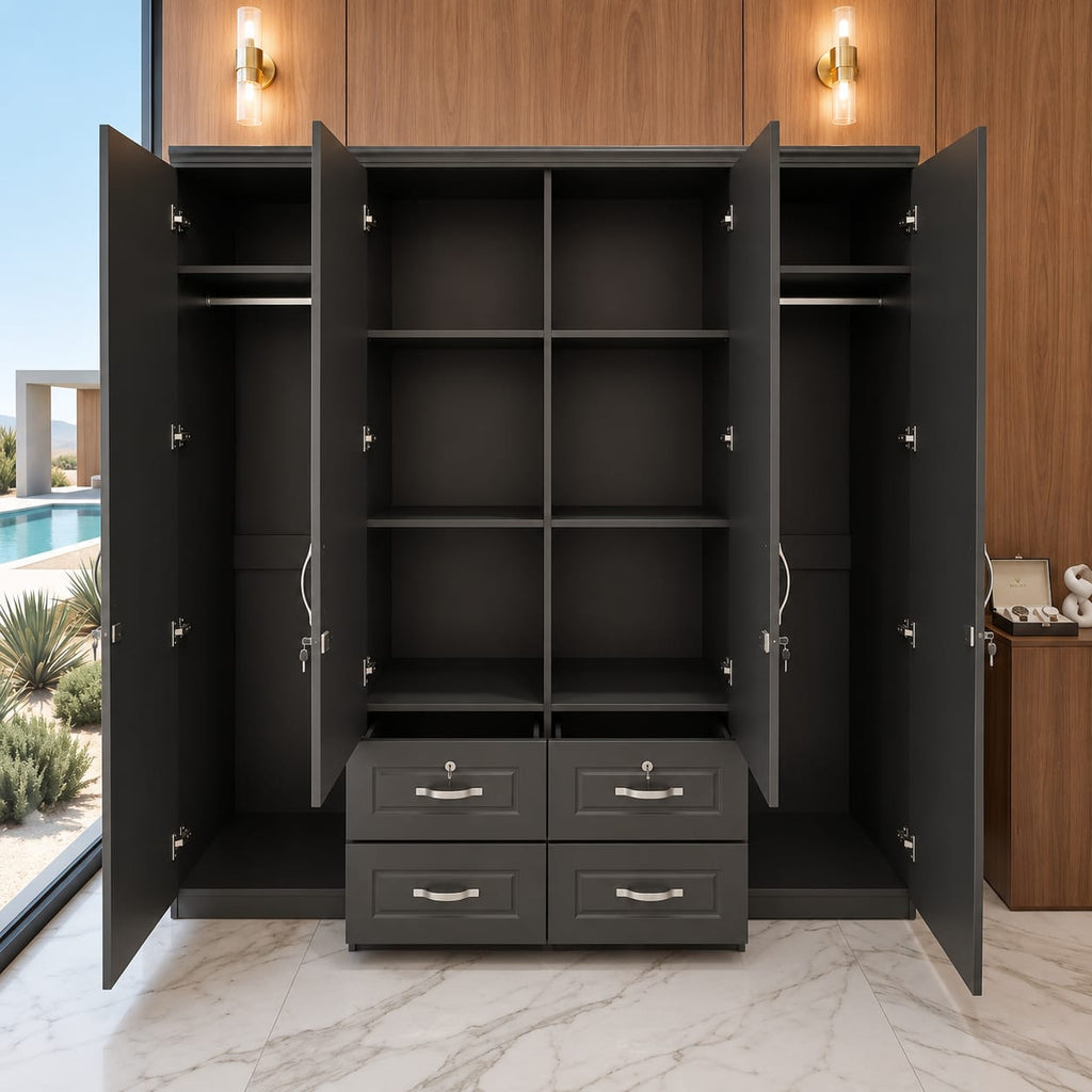 Four Door Wooden Cabinet