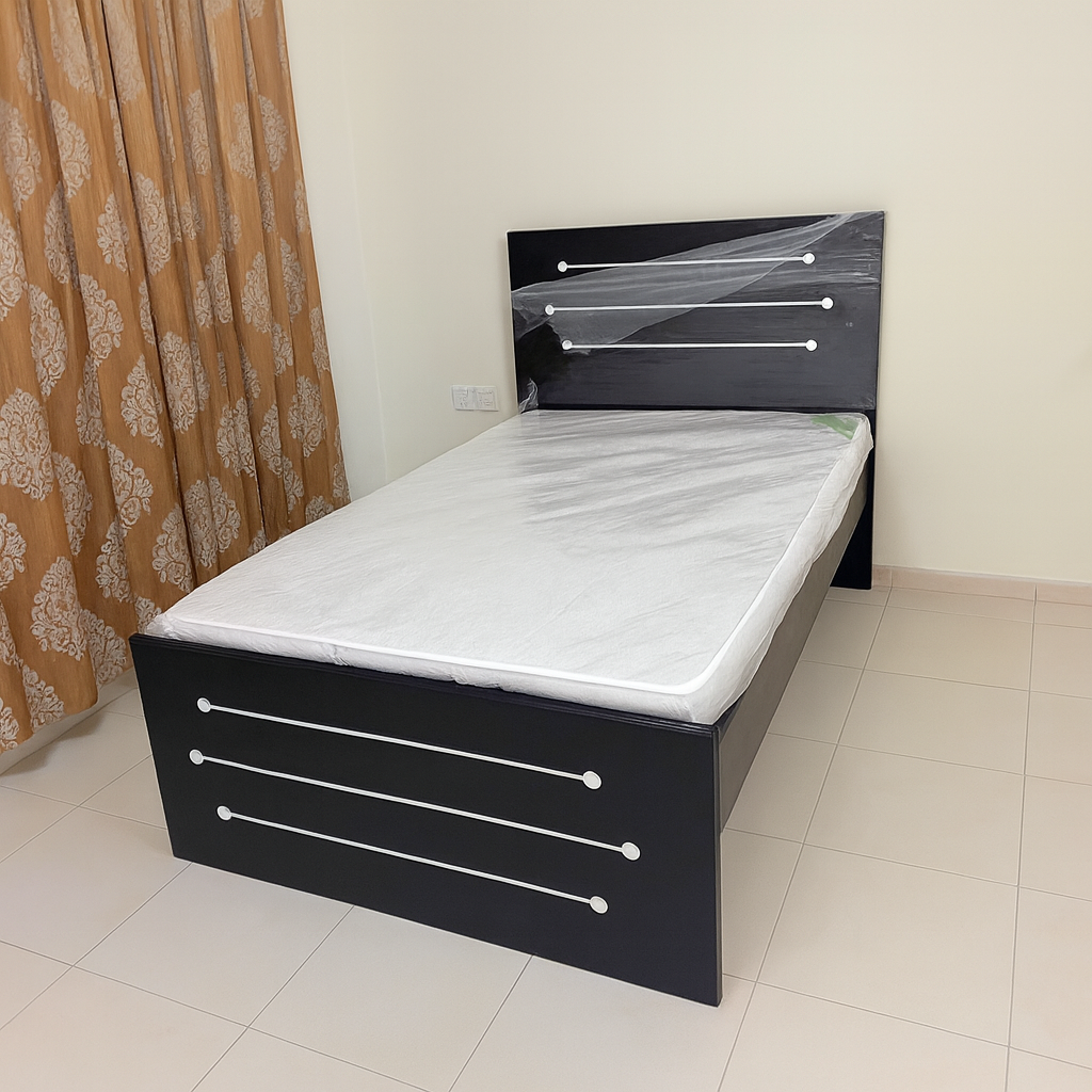 Single Bed with Mattress